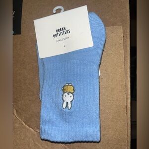 MIFFY Blue, White & Yellow Ankle Socks SZ Women’s OS NEW NWT